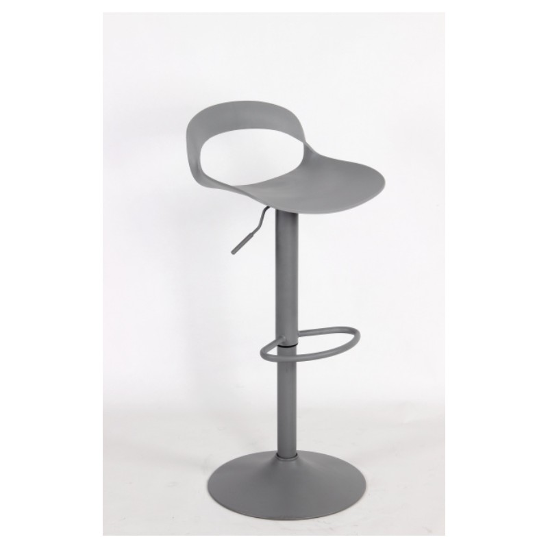 Krzesło barowe WRAPP regulowane szare