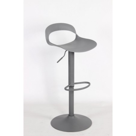 Krzesło barowe WRAPP regulowane szare