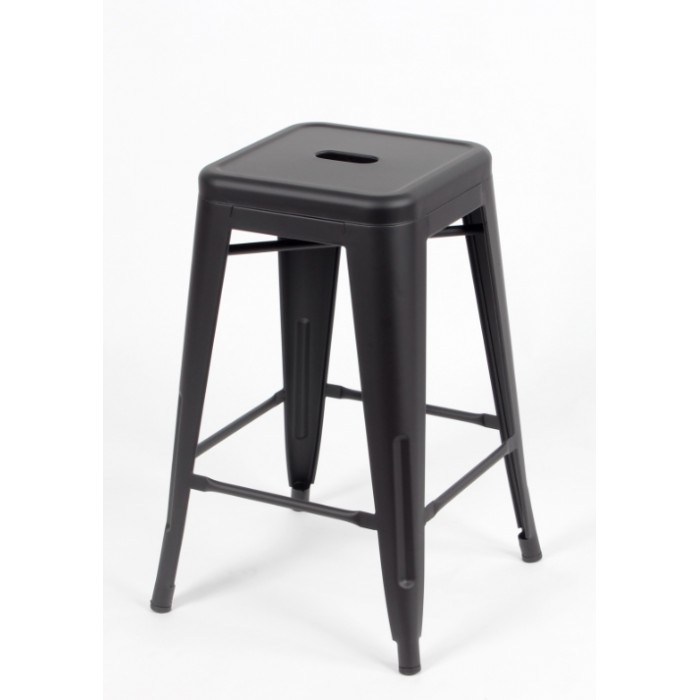 Krzesło barowe TOWER 66 ( Paris ) czarne