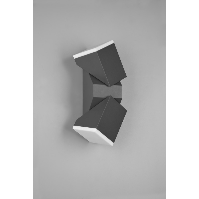 Trio Lampa zewnętrzna ścienna AVON 270660242 antracyt