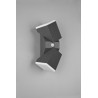 Trio Lampa zewnętrzna ścienna AVON 270669242 antracyt