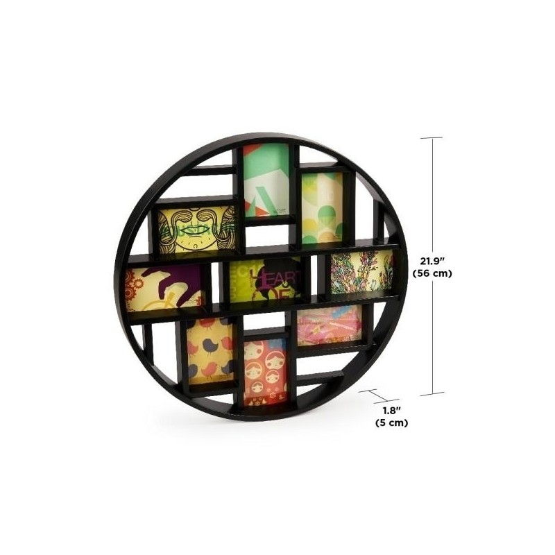 UMBRA ramka na zdjęcia LUNA - czarna