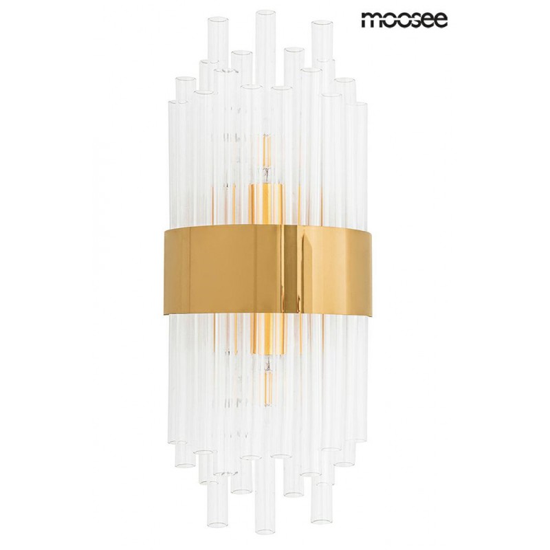 MOOSEE lampa ścienna PORTOFINO złota