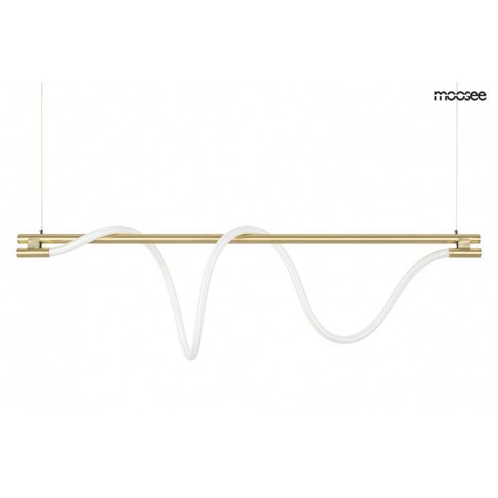 MOOSEE lampa wisząca SERPIENTE złota