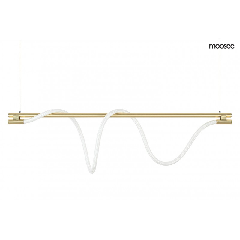 MOOSEE lampa wisząca SERPIENTE złota