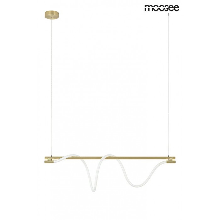 MOOSEE lampa wisząca SERPIENTE złota