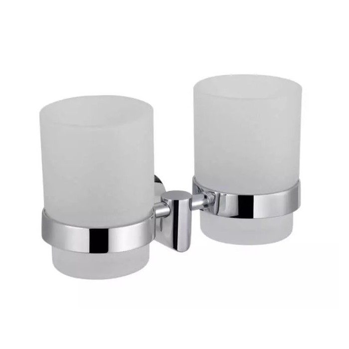 Stella Classic Uchwyt z dwoma kubkami, chrom,...