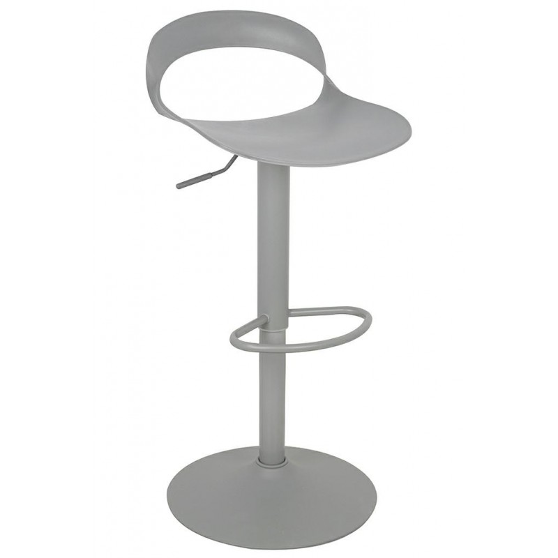 Krzesło barowe WRAPP regulowane szare