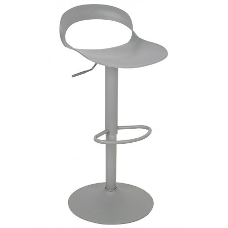Krzesło barowe WRAPP regulowane szare