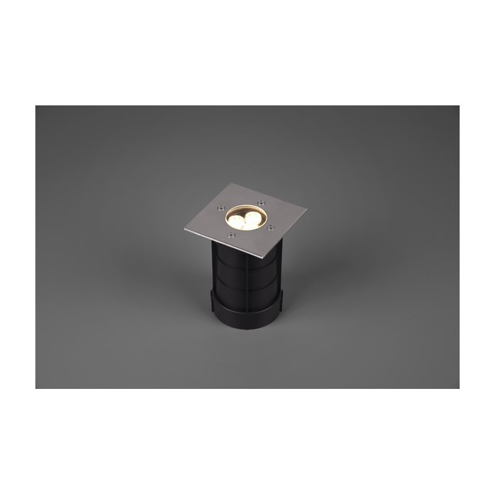 Trio Lampa zewnętrzna stojąca BELAJA 821669107 srebrny i odcienie srebra