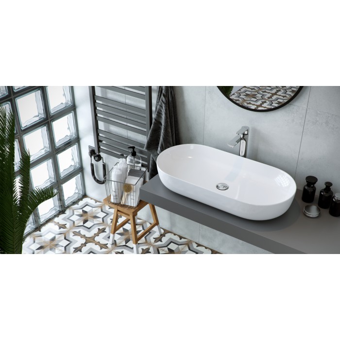 Excellent Jima umywalka nablatowa 82x41 biała