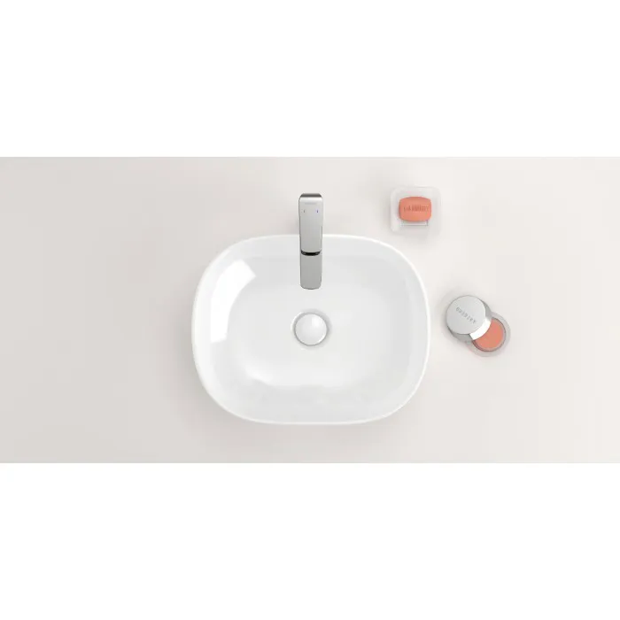 Excellent Jima umywalka nablatowa 46,5x37,5 Biała