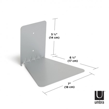 UMBRA półka CONCEAL 3-PACK -silver large