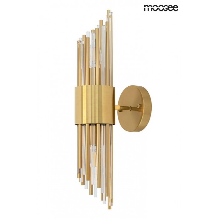 MOOSEE lampa ścienna AMADEO złota