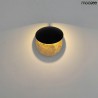 MOOSEE lampa ścienna ECLISE złota / czarna