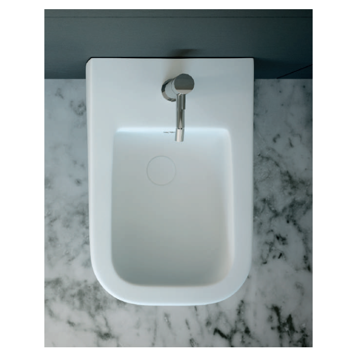 Excellent Quadra Bidet Wiszący 55x36 Biały