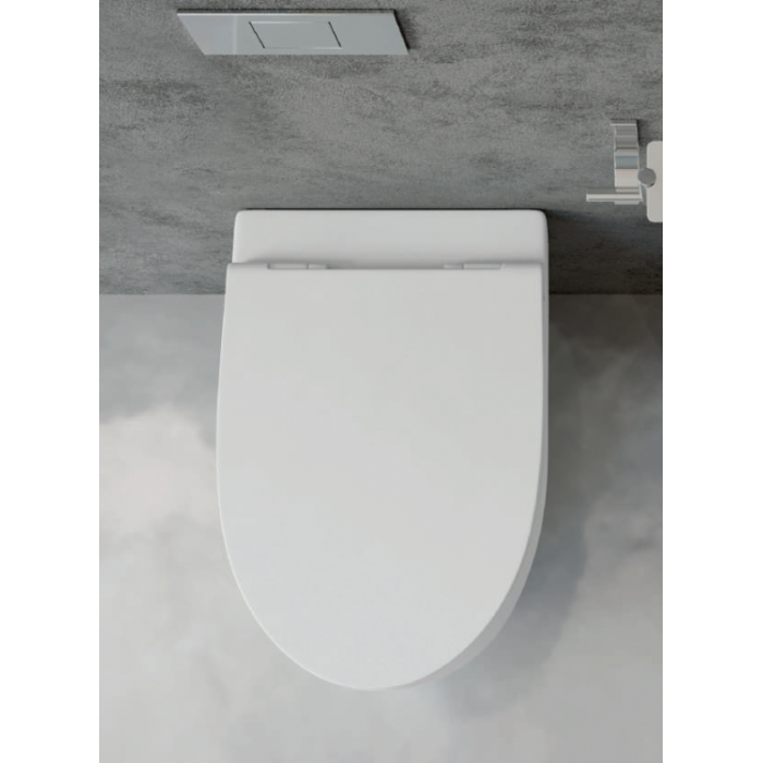 Excellent Miska Wisząca WC Bull 53x36 biała, z...