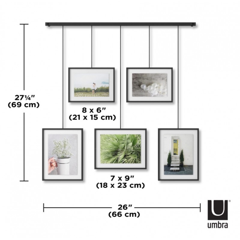 UMBRA ramka na zdjęcia EXHIBIT - czarny