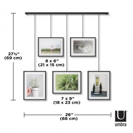 UMBRA ramka na zdjęcia EXHIBIT - czarny