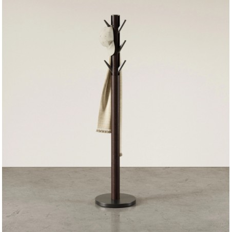 UMBRA wieszak na ubrania FLAPPER orzech - drewno