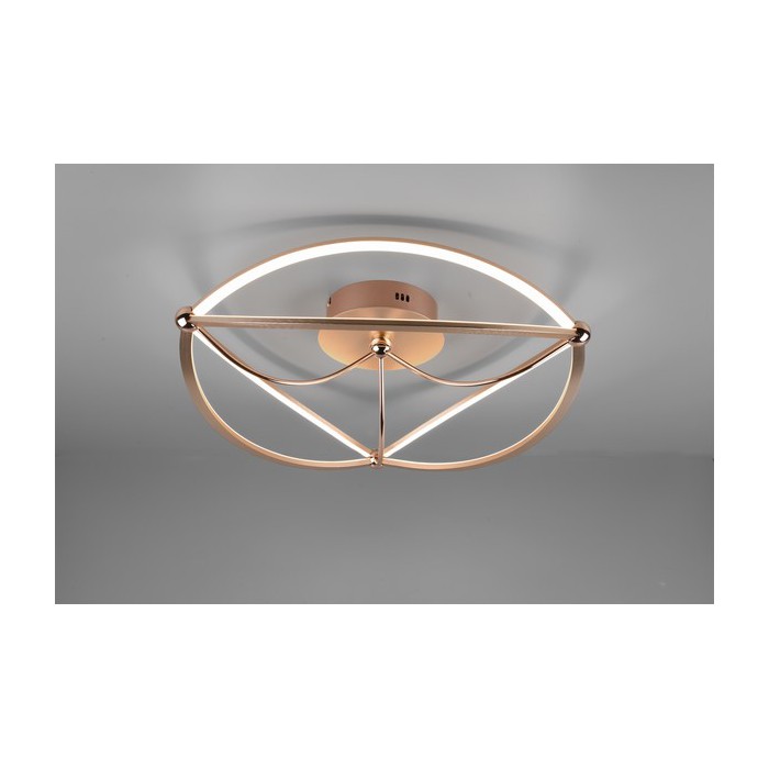 Trio Lampa natynkowa LED CHARIVARI 621290108 złoty i odcienie złota