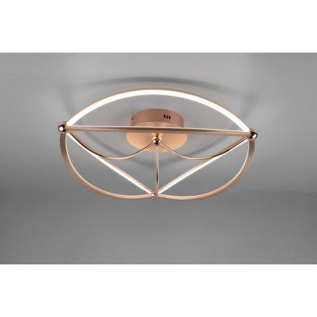 Trio Lampa natynkowa LED CHARIVARI 621290108 złoty i odcienie złota