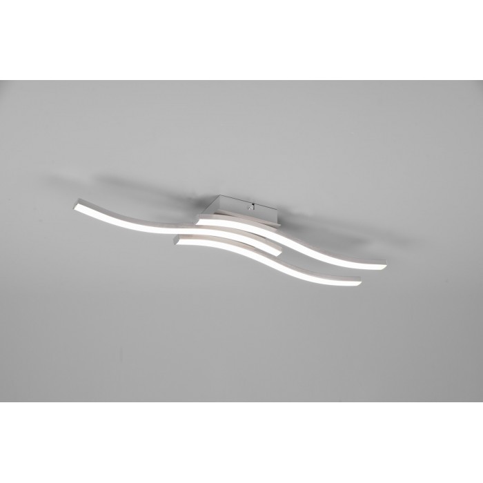 RL Lampa natynkowa LED ROUTE R62473407 srebrny i odcienie srebra