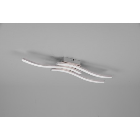 RL Lampa natynkowa LED ROUTE R62473407 srebrny i odcienie srebra