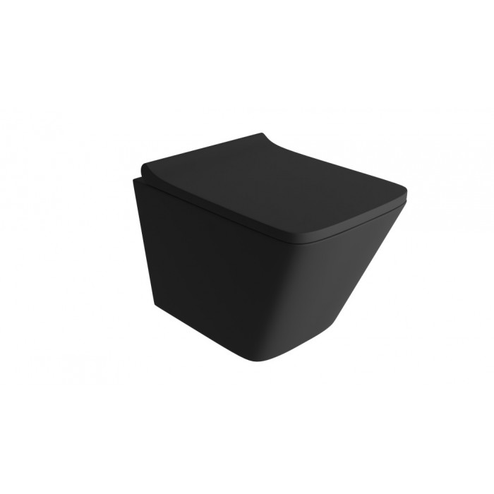Lavita Lago Muszla Miska Wisząca WC czarna...