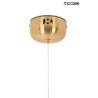 MOOSEE lampa wisząca LIBRA 60 ON złota