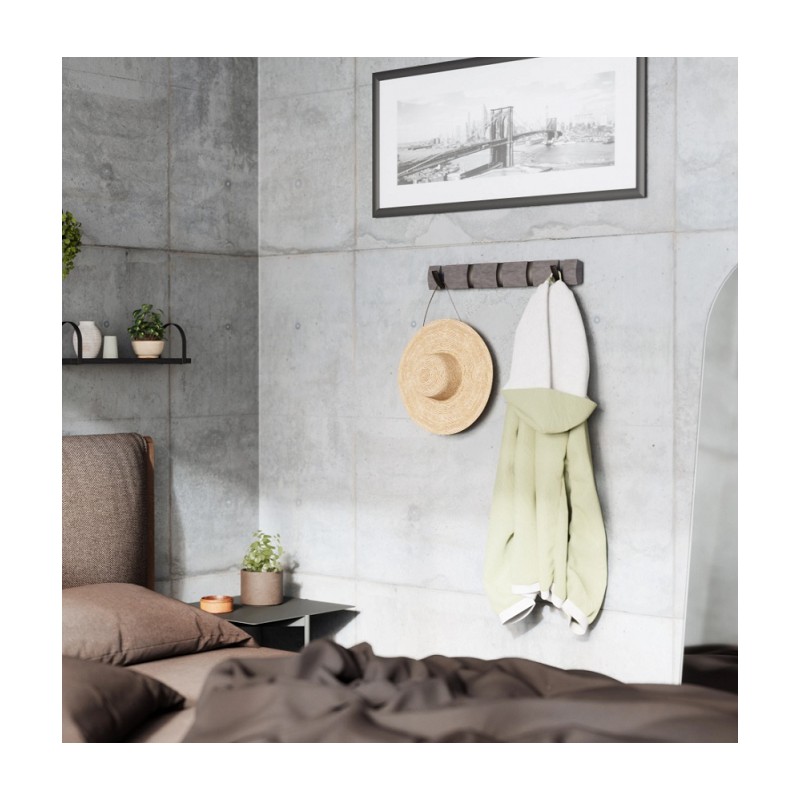 UMBRA wieszak na ubrania FLIP 5  - szary