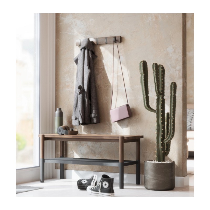 UMBRA wieszak na ubrania FLIP 5  - szary