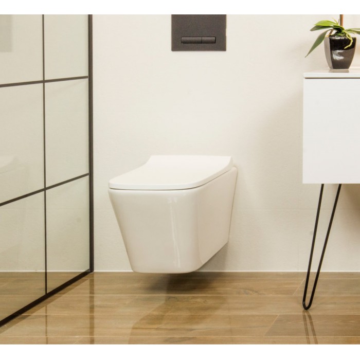 Lavita Lago Muszla Miska Wisząca WC 48,5x34 z...