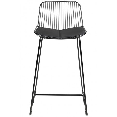 Krzesło barowe MILES czarne 76