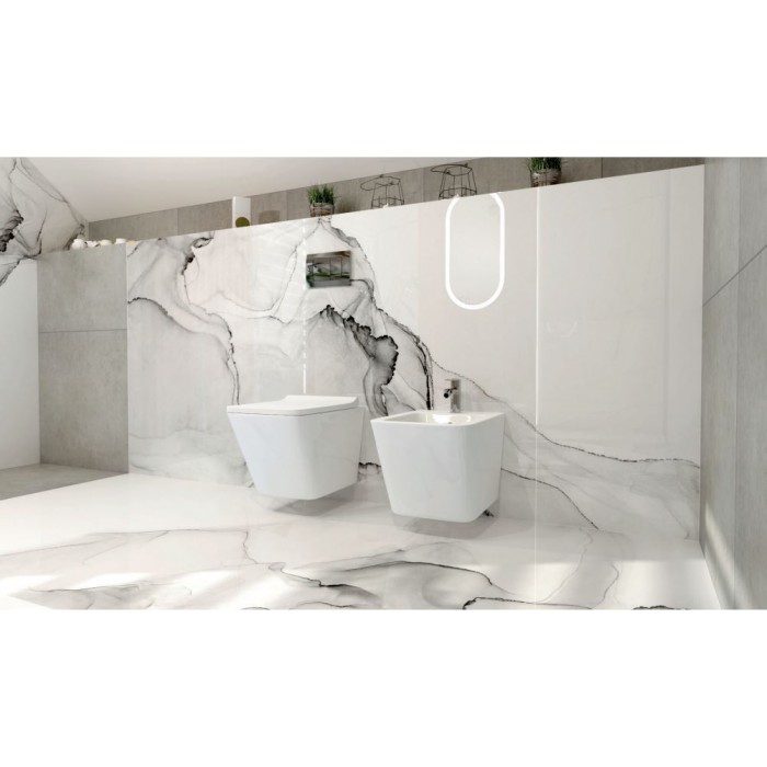 Lavita Lago Bidet Wiszący 48,5x34 Biały