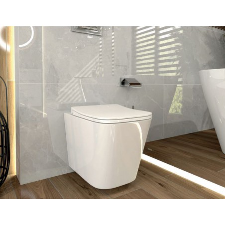 Lavita Maio Muszla Miska Wisząca WC 51,5x33,5 z deską wolnoopadającą