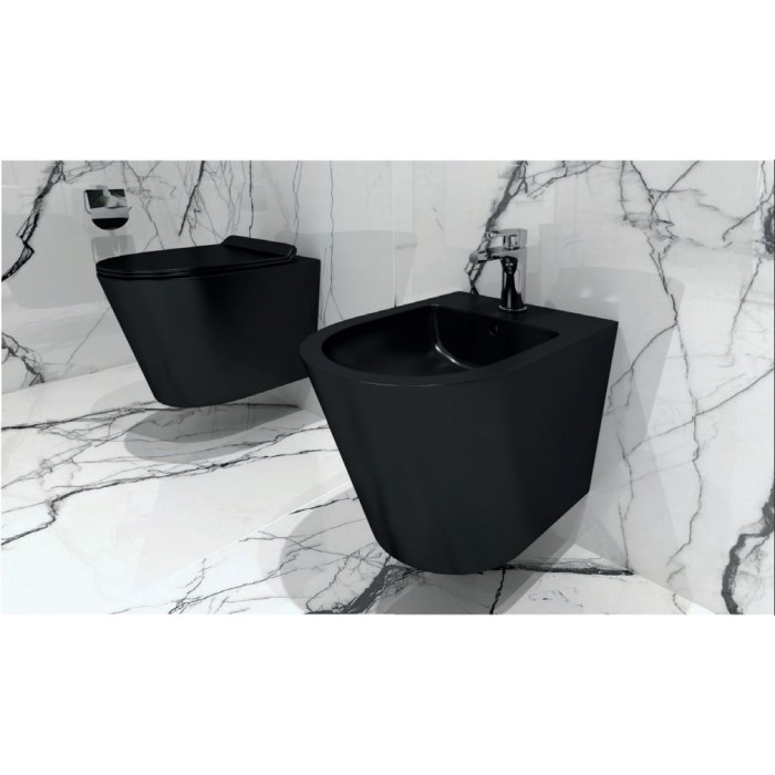 Lavita Galve Muszla Miska Wisząca WC czarna...