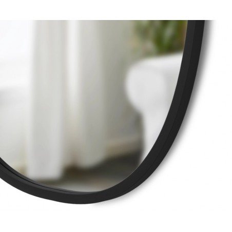 UMBRA lustro wiszące HUB OVAL 24x36 -czarne