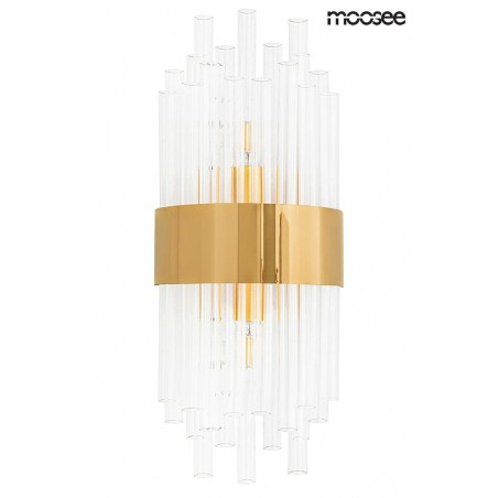 MOOSEE lampa ścienna PORTOFINO złota