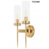 MOOSEE lampa ścienna TORCH TWIN złota
