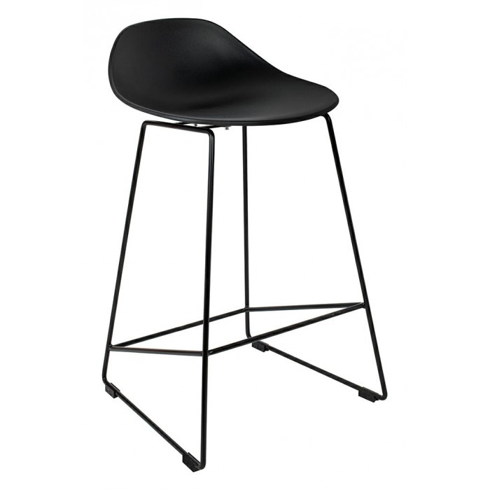 Krzesło barowe ALTO 66 czarne
