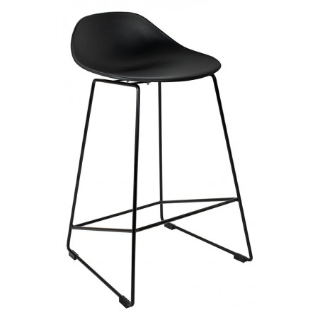 Krzesło barowe ALTO 66 czarne