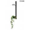 MOOSEE lampa ścienna PLANT WALL czarna