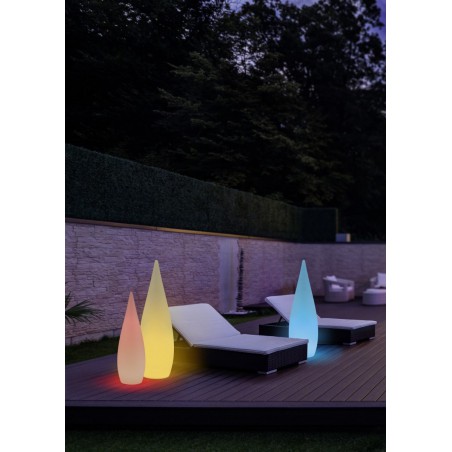 RL Lampa zewnętrzna przenośna PALMAS R45101901 biały