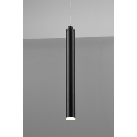 Trio Lampa wisząca LED nowoczesna TUBULAR 321611132 czarny