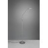 Trio Lampa podłogowa MONZA 423310107 srebrny i odcienie srebra