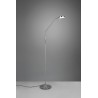 Trio Lampa podłogowa MONZA 423310107 srebrny i odcienie srebra