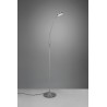 Trio Lampa podłogowa MONZA 423310107 srebrny i odcienie srebra