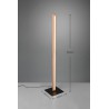 Trio Lampa podłogowa BELLARI 426410130 drewno jasne i ciemne