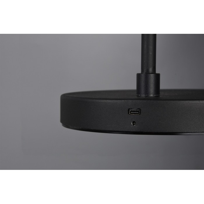 RL Lampa podłogowa BLAKE R42111132 czarny